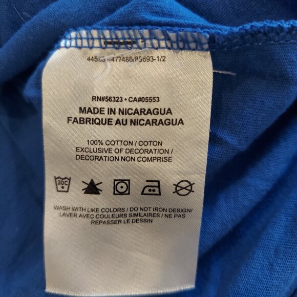 Nike Long Sleeve Shirt Blue Size Small - Picture 6 of 6